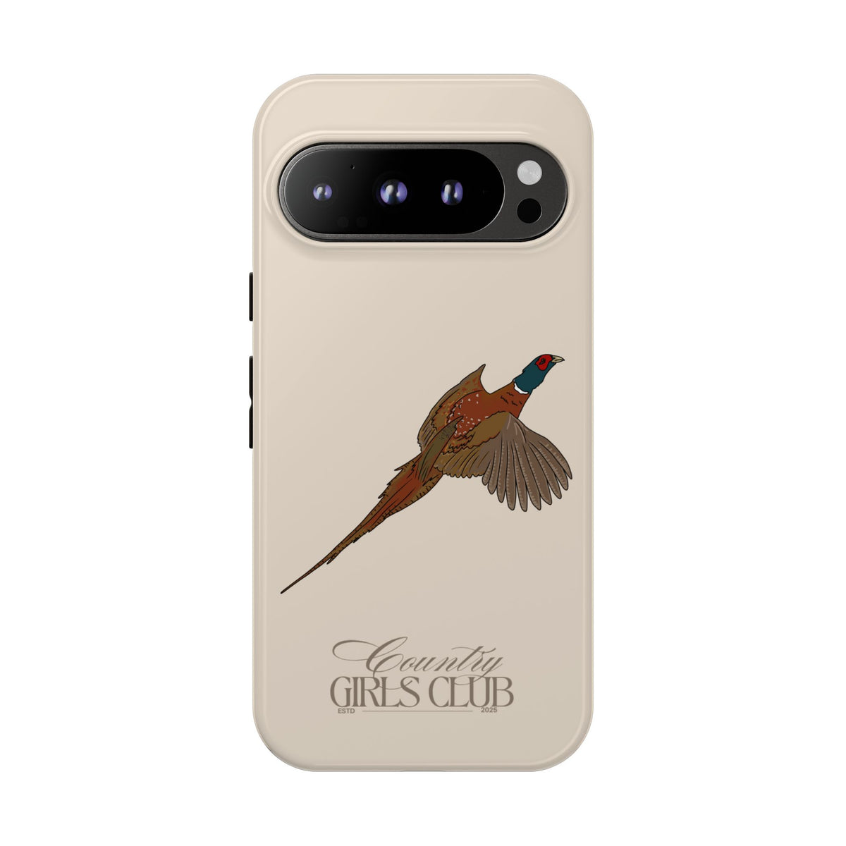 Beige 'Girls Pheasant' Case  | CGC x Country Cases