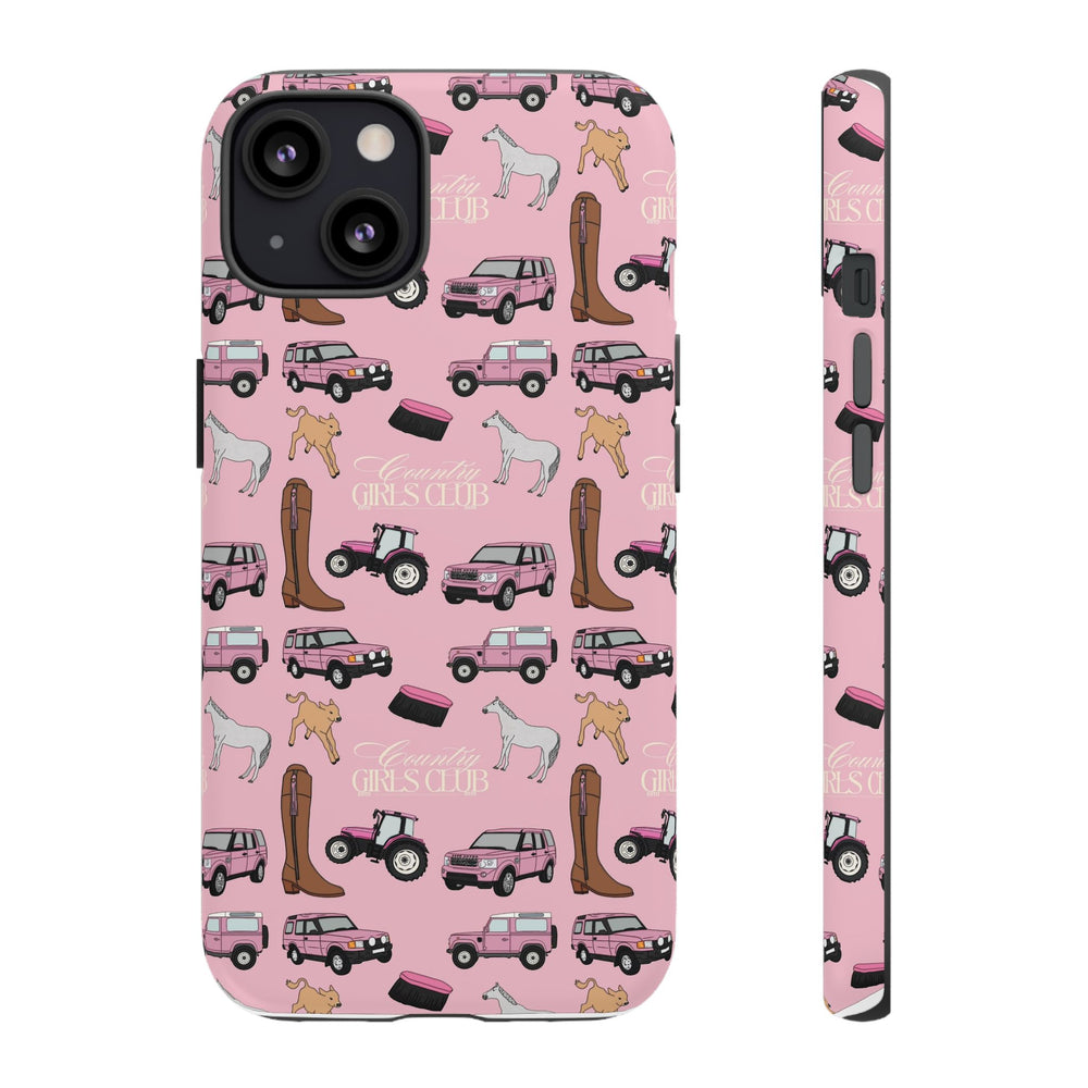 Pink Country Girls Club x Country Cases iPhone Case