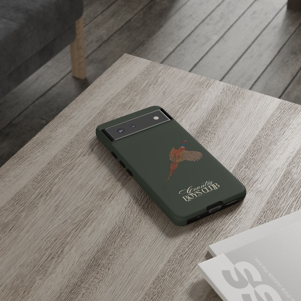 Field Green' Country Boys Club Pheasant' Case  | CGC x Country Cases