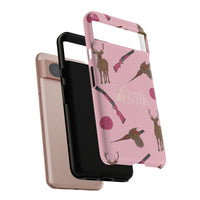 Pale Pink Girls Love Guns Case  | CGC x Country Cases