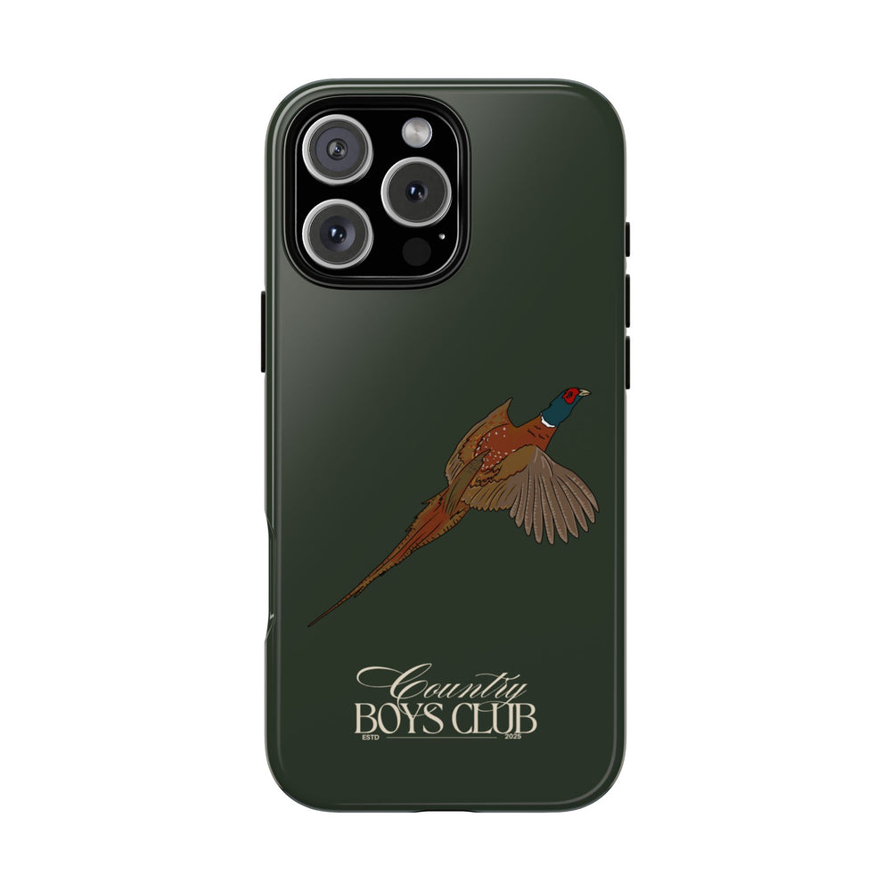 Field Green' Country Boys Club Pheasant' Case  | CGC x Country Cases