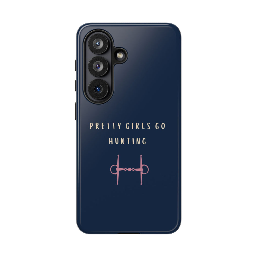 Navy & Pink 'Pretty Girls Go Hunting' (Snaffle)