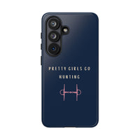 Navy & Pink 'Pretty Girls Go Hunting' (Snaffle)