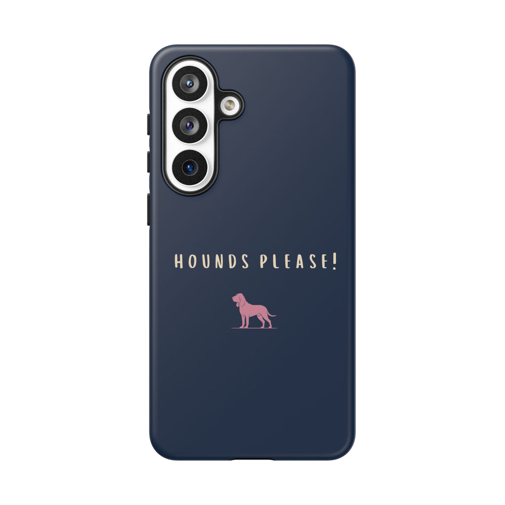 Navy & Pink 'Hounds Please' Case