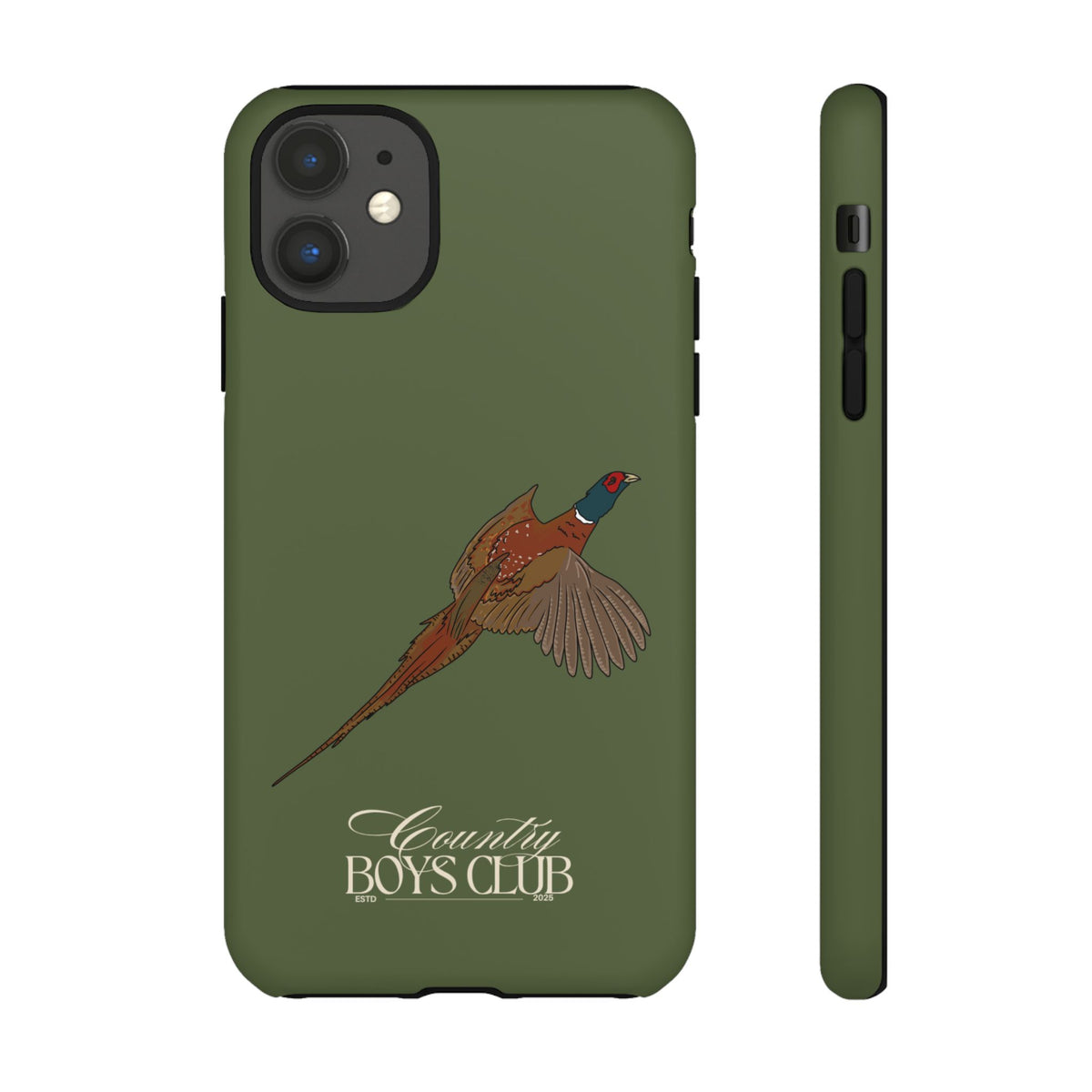 Green Country Boys Club Pheasant Case  | CGC x Country Cases