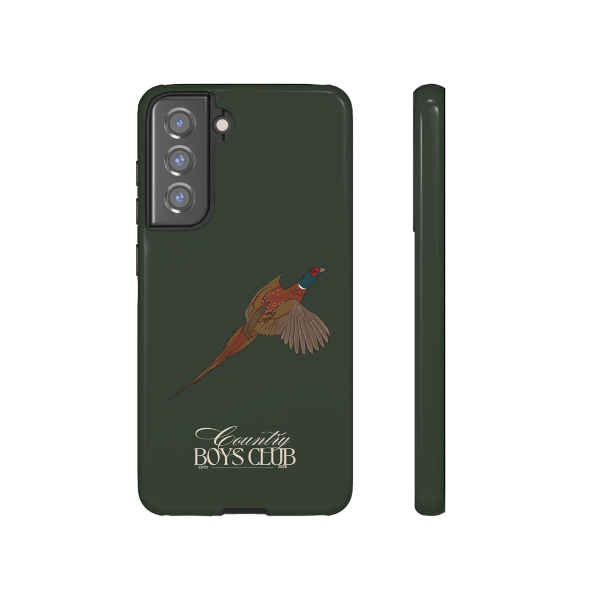 Field Green' Country Boys Club Pheasant' Case  | CGC x Country Cases