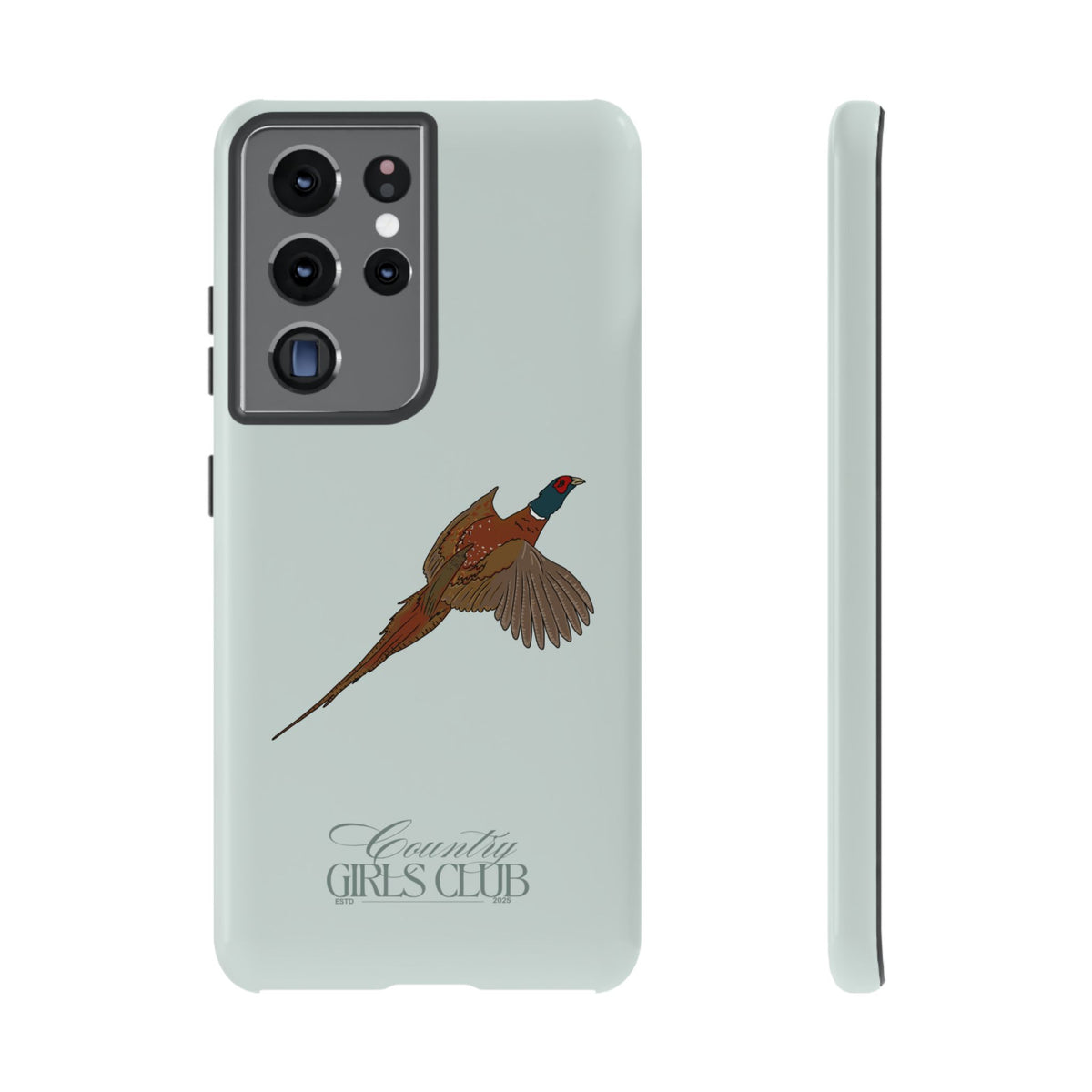 Duck Egg Blue 'Girls Pheasant' Case  | CGC x Country Cases