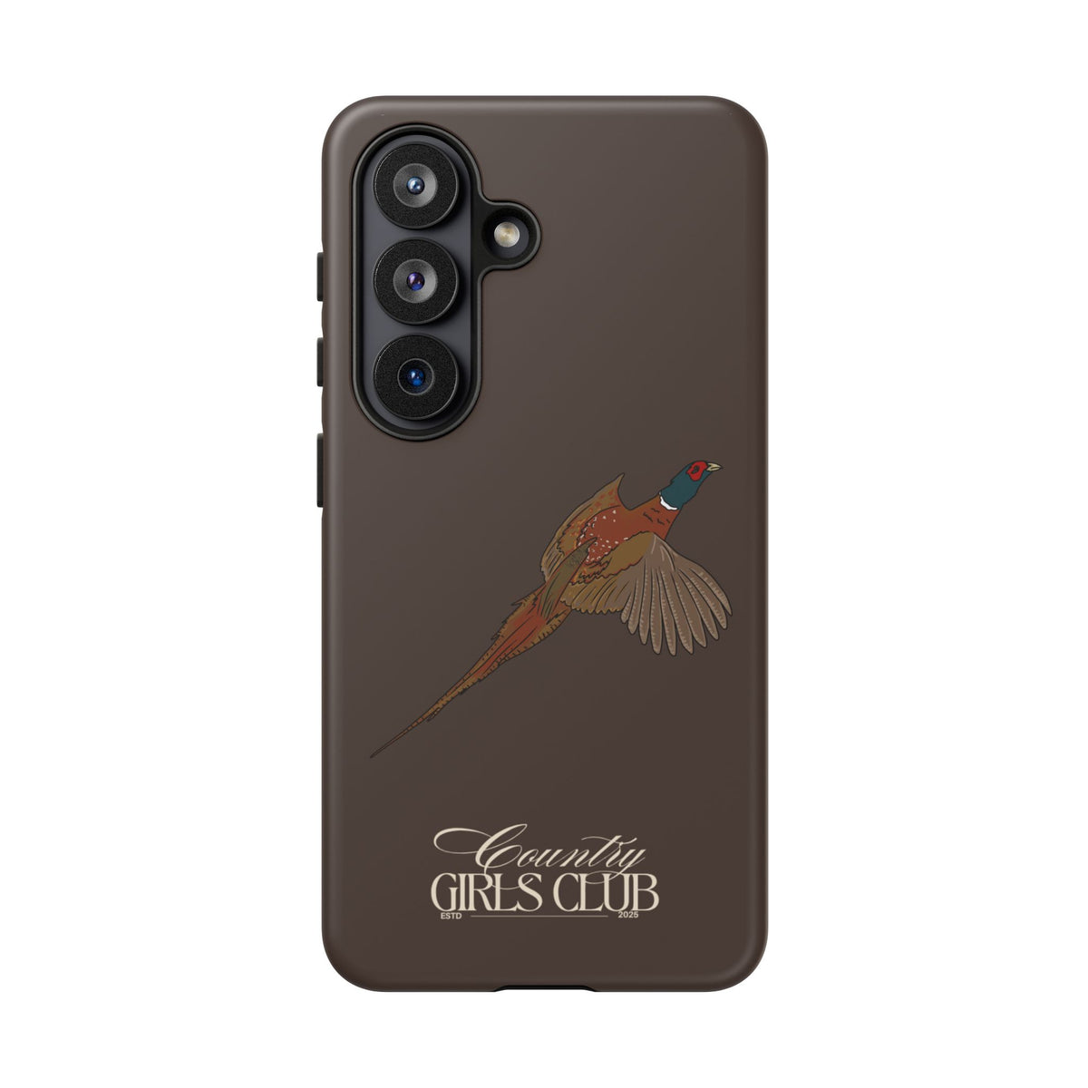 Espresso 'Girls Pheasant' Case  | CGC x Country Cases