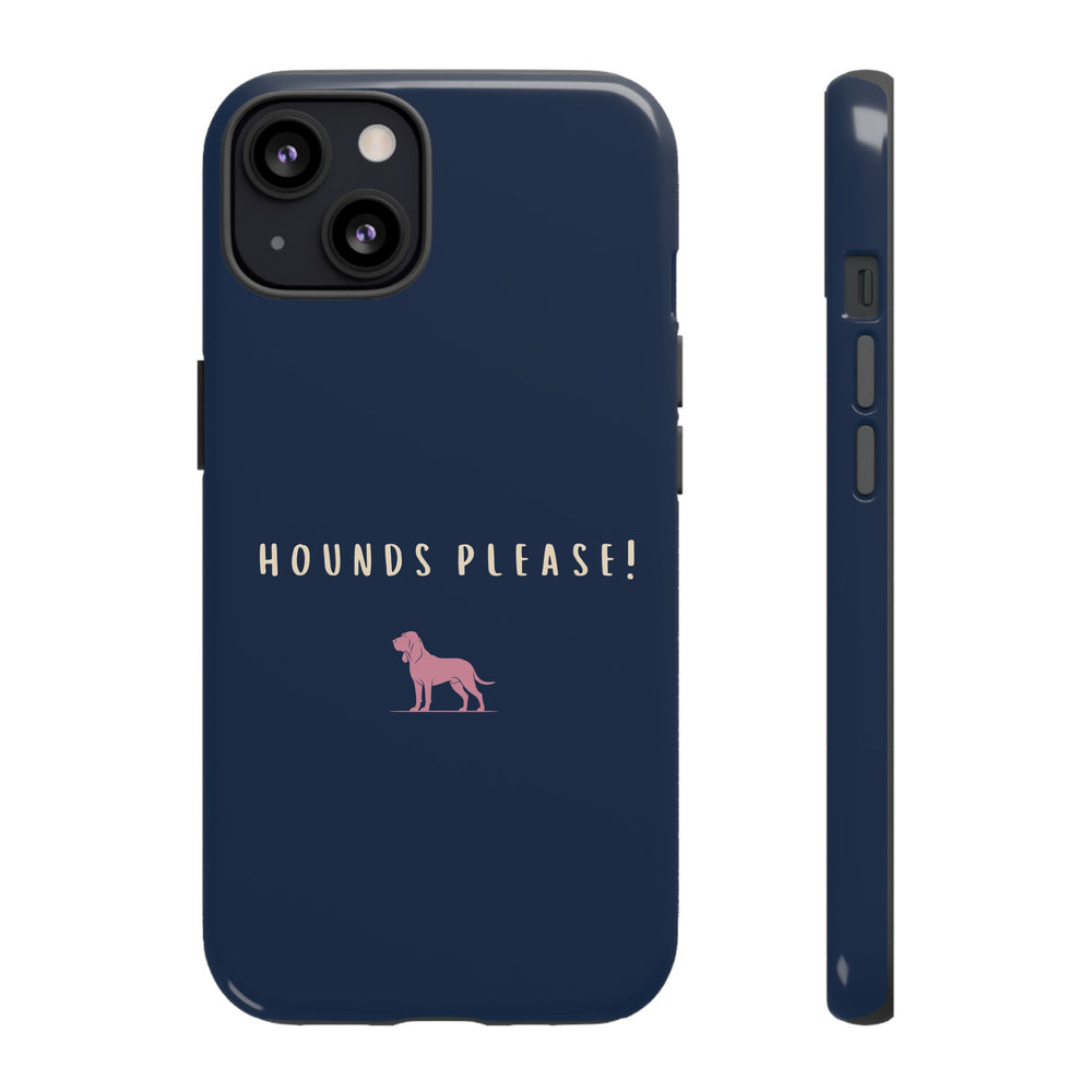 Navy & Pink 'Hounds Please' Case