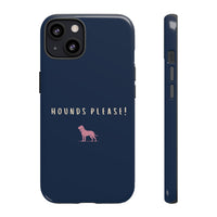 Navy & Pink 'Hounds Please' Case