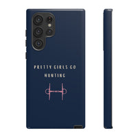 Navy & Pink 'Pretty Girls Go Hunting' (Snaffle)