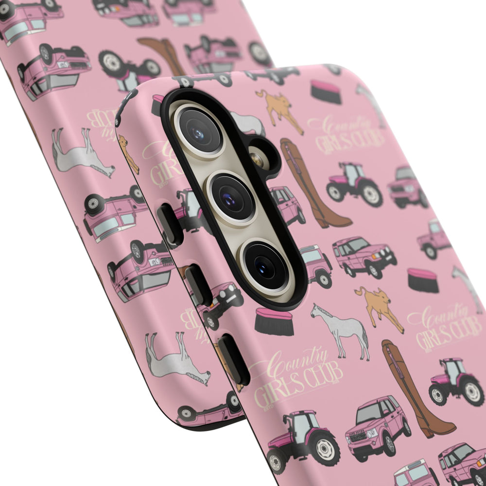 Pink Country Girls Club x Country Cases Android Phone Case