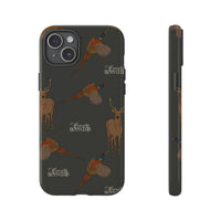 Charcoal 'Boys Stags & Pheasants' Case  | CBC x Country Cases