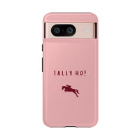 Pink & Burgundy 'Tally Ho!' (Horse) Case