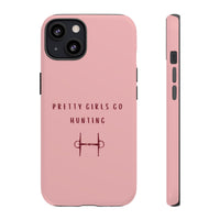 Pink & Burgundy 'Pretty Girls Go Hunting' (Snaffle)