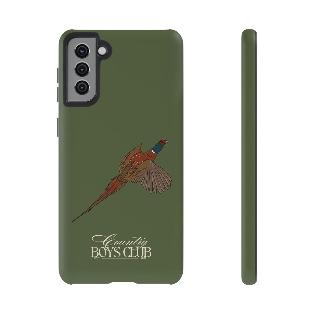 Green Country Boys Club Pheasant Case  | CGC x Country Cases
