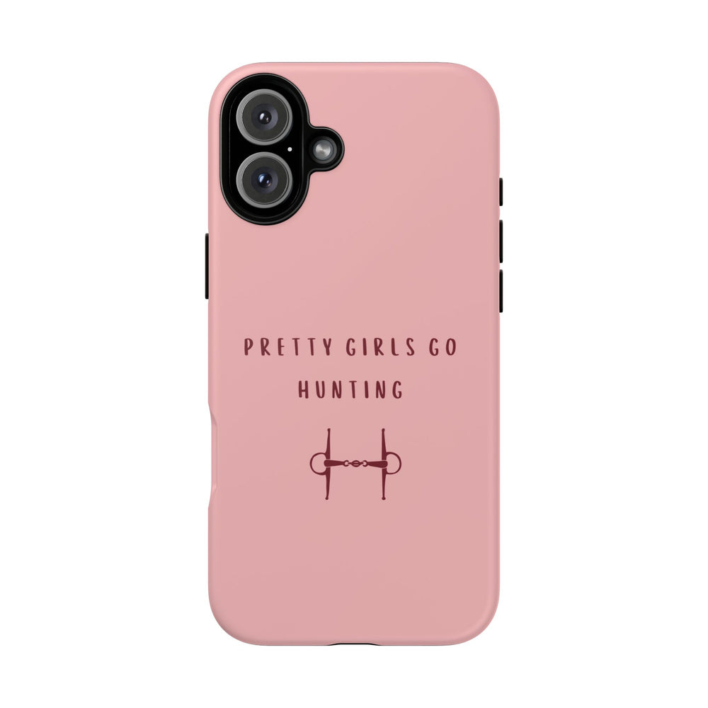 Pink & Burgundy 'Pretty Girls Go Hunting' (Snaffle)