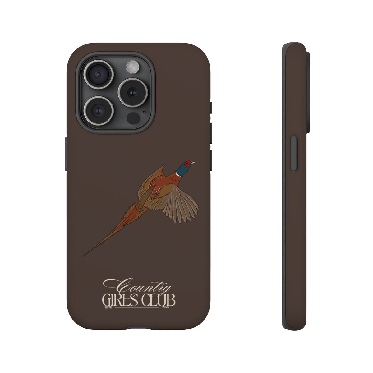 Espresso 'Girls Pheasant' Case  | CGC x Country Cases