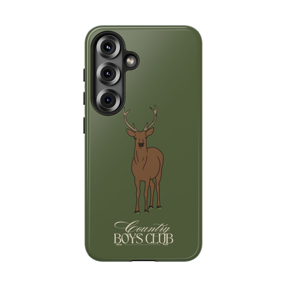 Green Country Boys Club Deer Stalking Case  | CGC x Country Cases