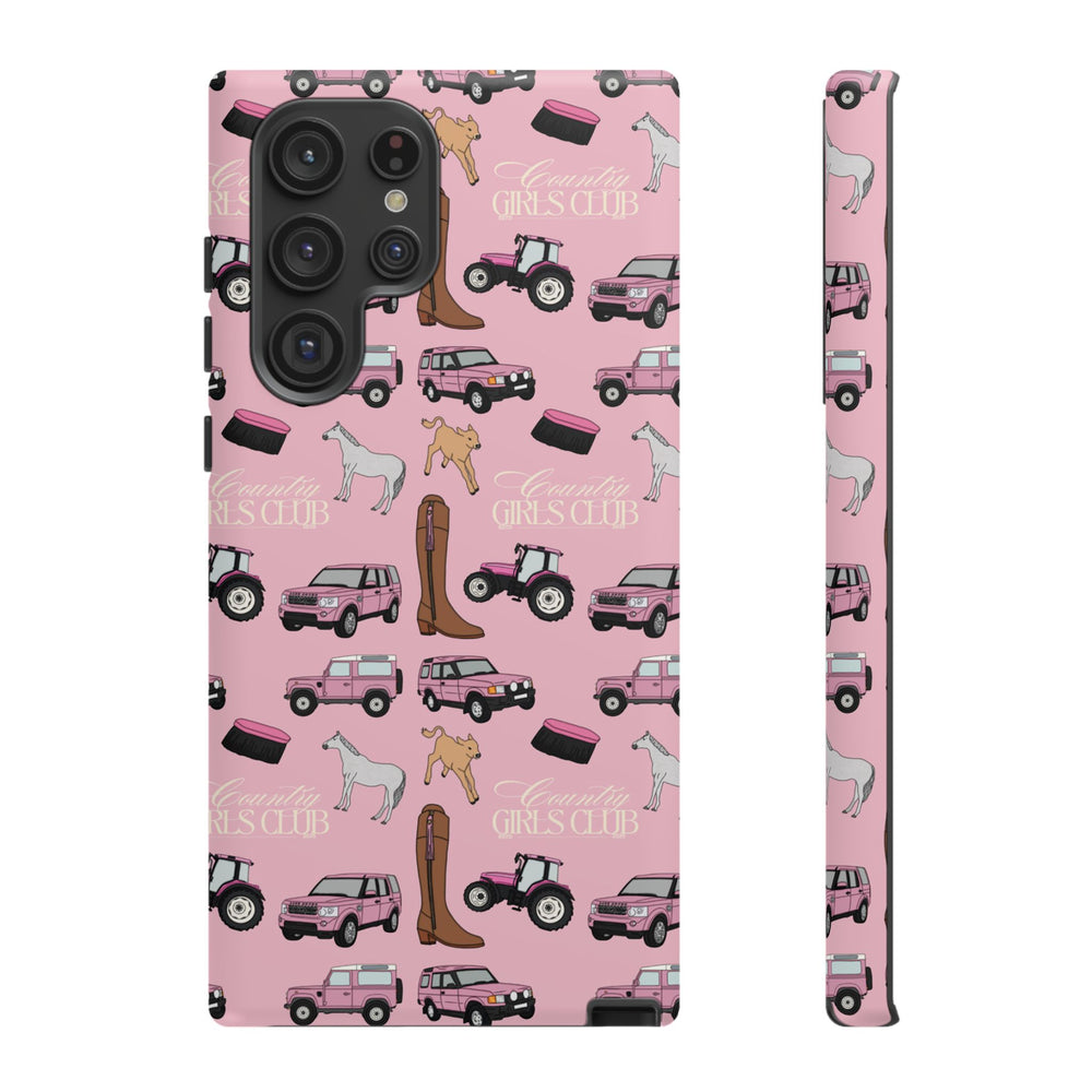 Pink Country Girls Club x Country Cases Android Phone Case