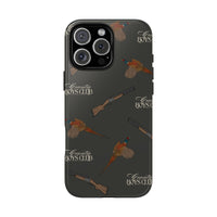 Charcoal 'Boys Pheasants & Shotguns' Case  | CBC x Country Cases