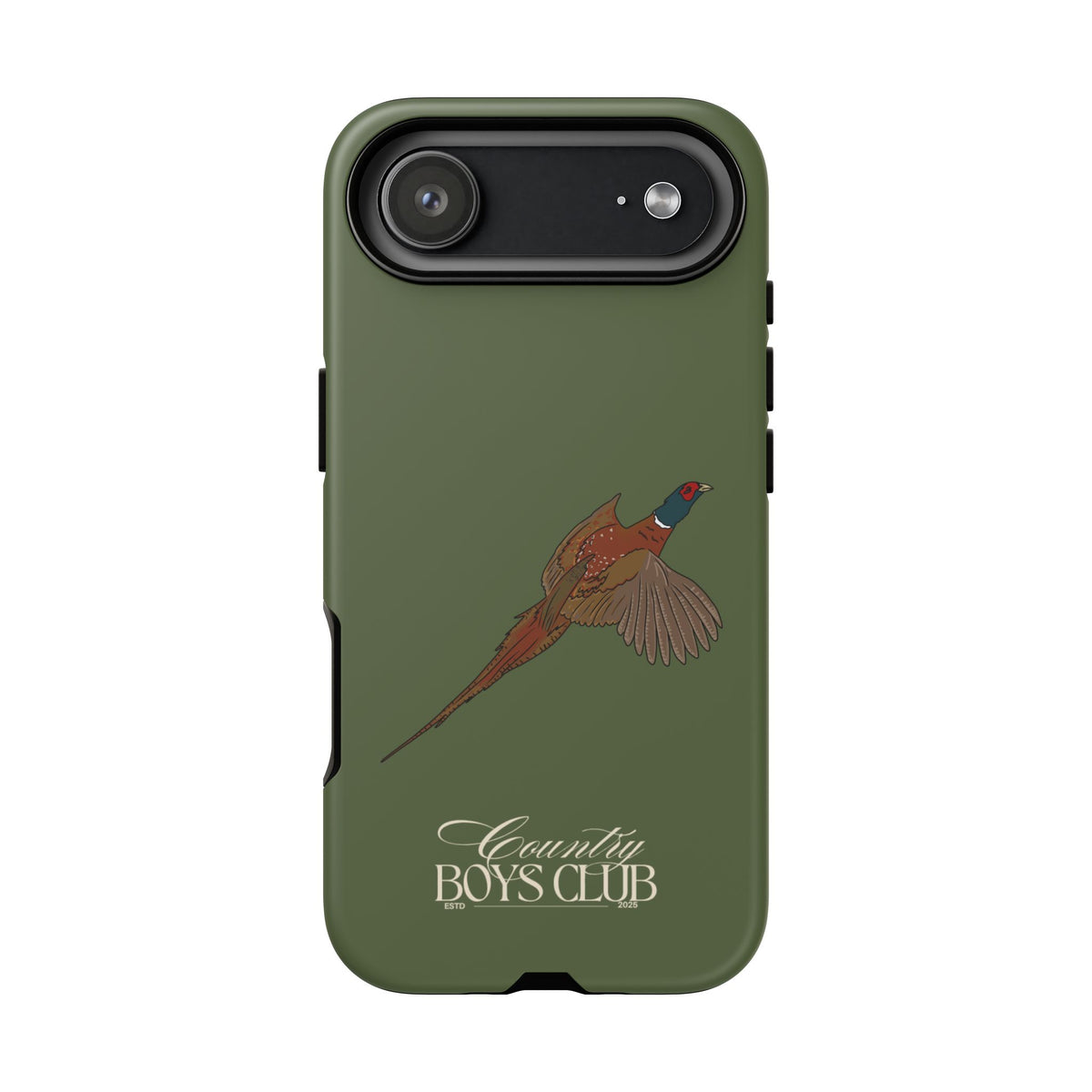 Green Country Boys Club Pheasant Case  | CGC x Country Cases