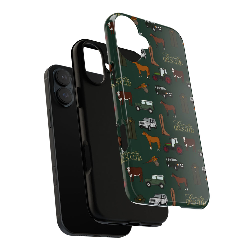 Green Country Girls Club x Country Cases iPhone Case