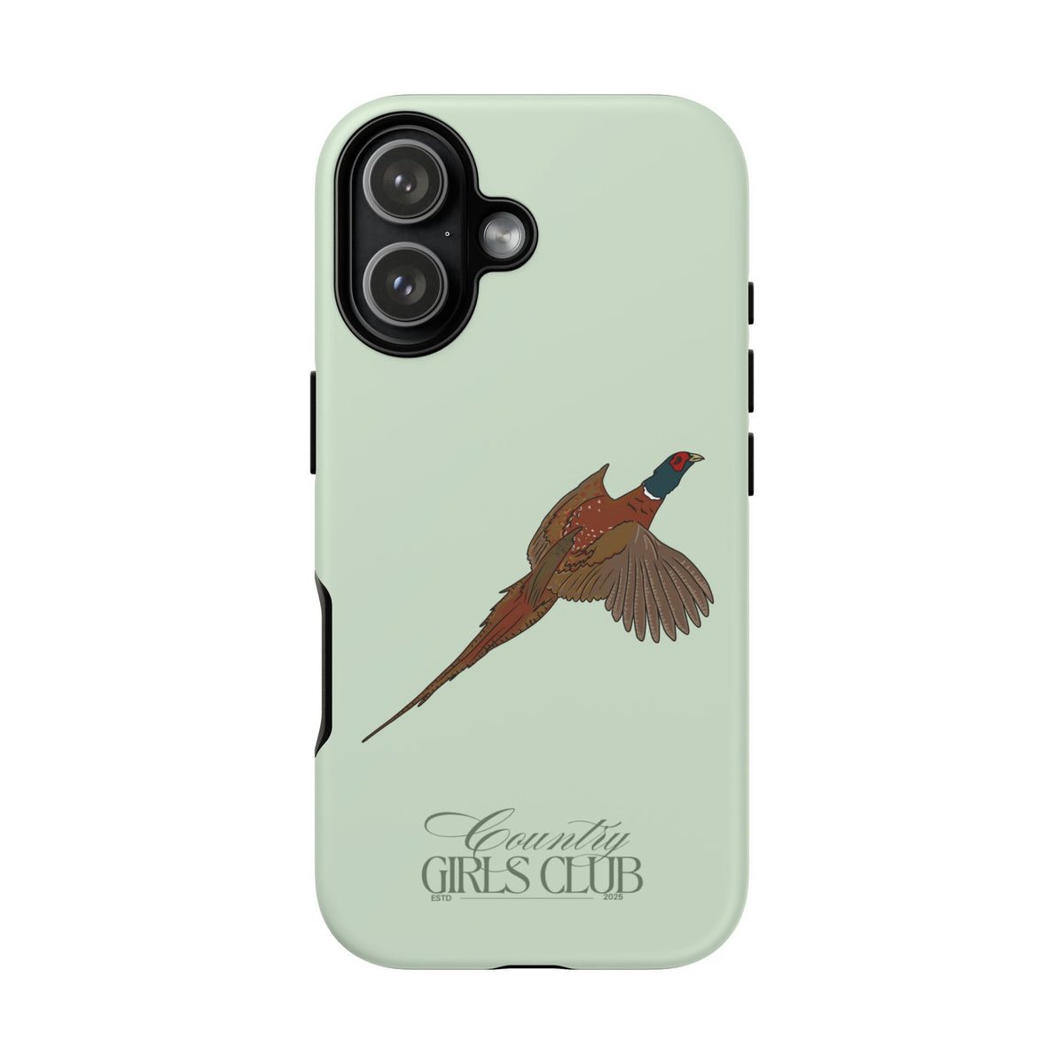 Mint Green 'Girls Pheasant' Case  | CGC x Country Cases