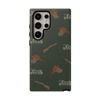 Field Green 'Boys Pheasants & Shotguns' Case  | CBC x Country Cases