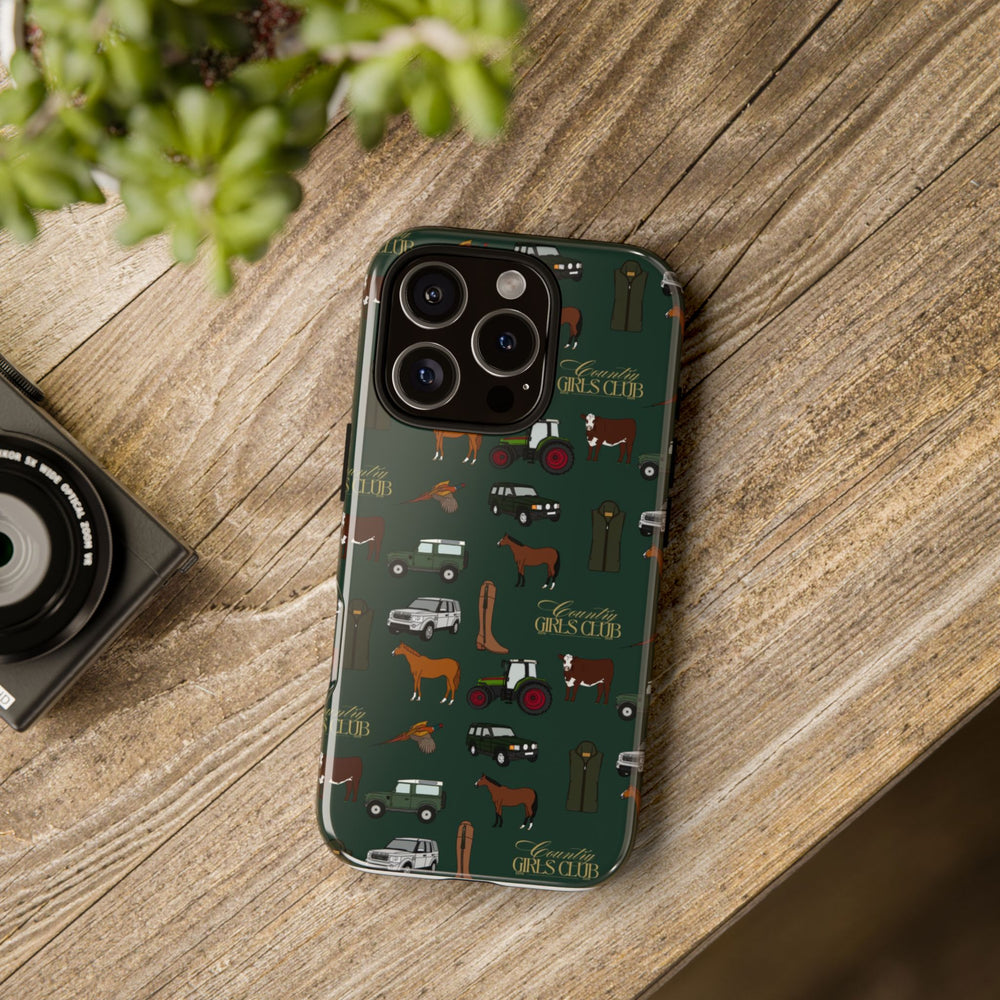 Green Country Girls Club x Country Cases iPhone Case
