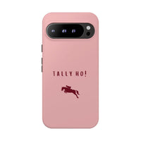 Pink & Burgundy 'Tally Ho!' (Horse) Case