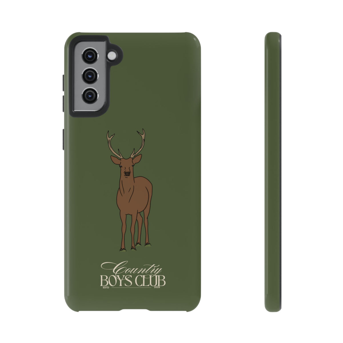 Green Country Boys Club Deer Stalking Case  | CGC x Country Cases