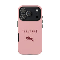 Pink & Burgundy 'Tally Ho!' (Horse) Case
