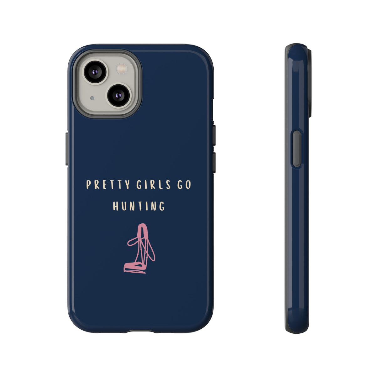 Navy & Pink 'Pretty Girls Go Hunting' (Bridle)