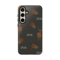 Charcoal 'Boys Stags & Pheasants' Case  | CBC x Country Cases