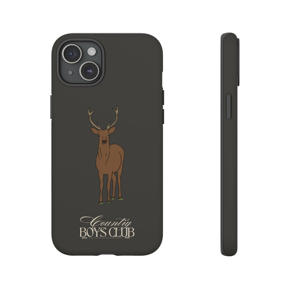Charcoal 'Country Boys Club Stag' Case  | CGC x Country Cases