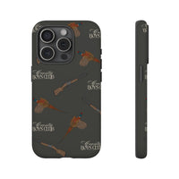 Charcoal 'Boys Pheasants & Shotguns' Case  | CBC x Country Cases