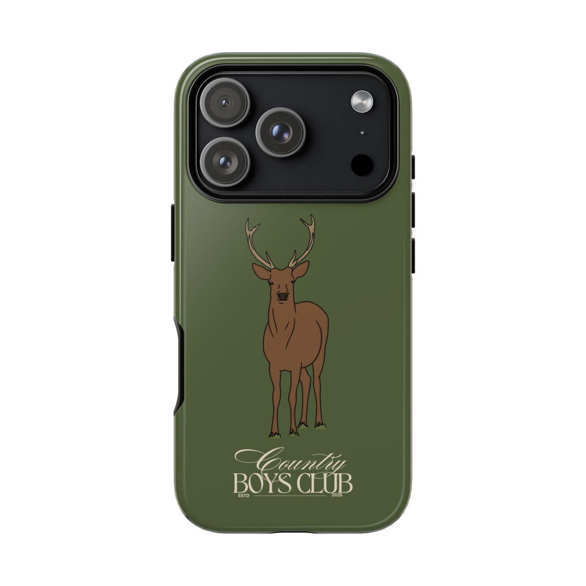 Green Country Boys Club Deer Stalking Case  | CGC x Country Cases