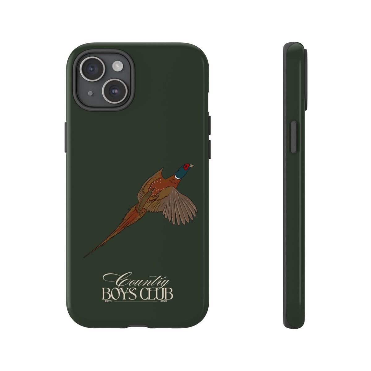 Field Green' Country Boys Club Pheasant' Case  | CGC x Country Cases