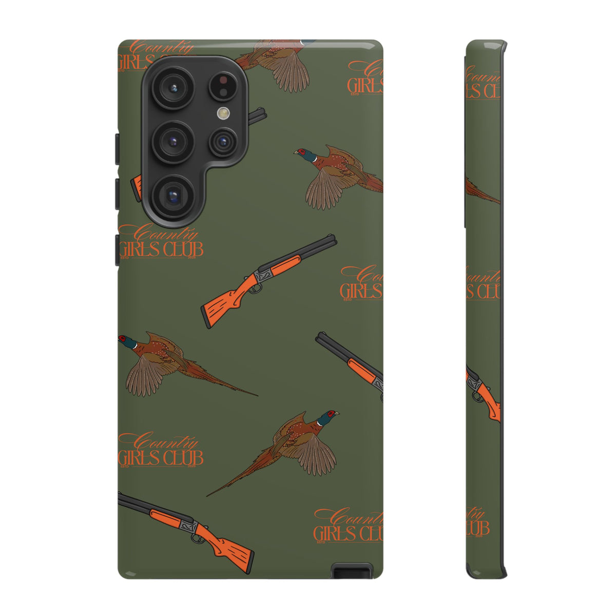 Green & Orange Beaters Case (Girls)  | CGC x Country Cases