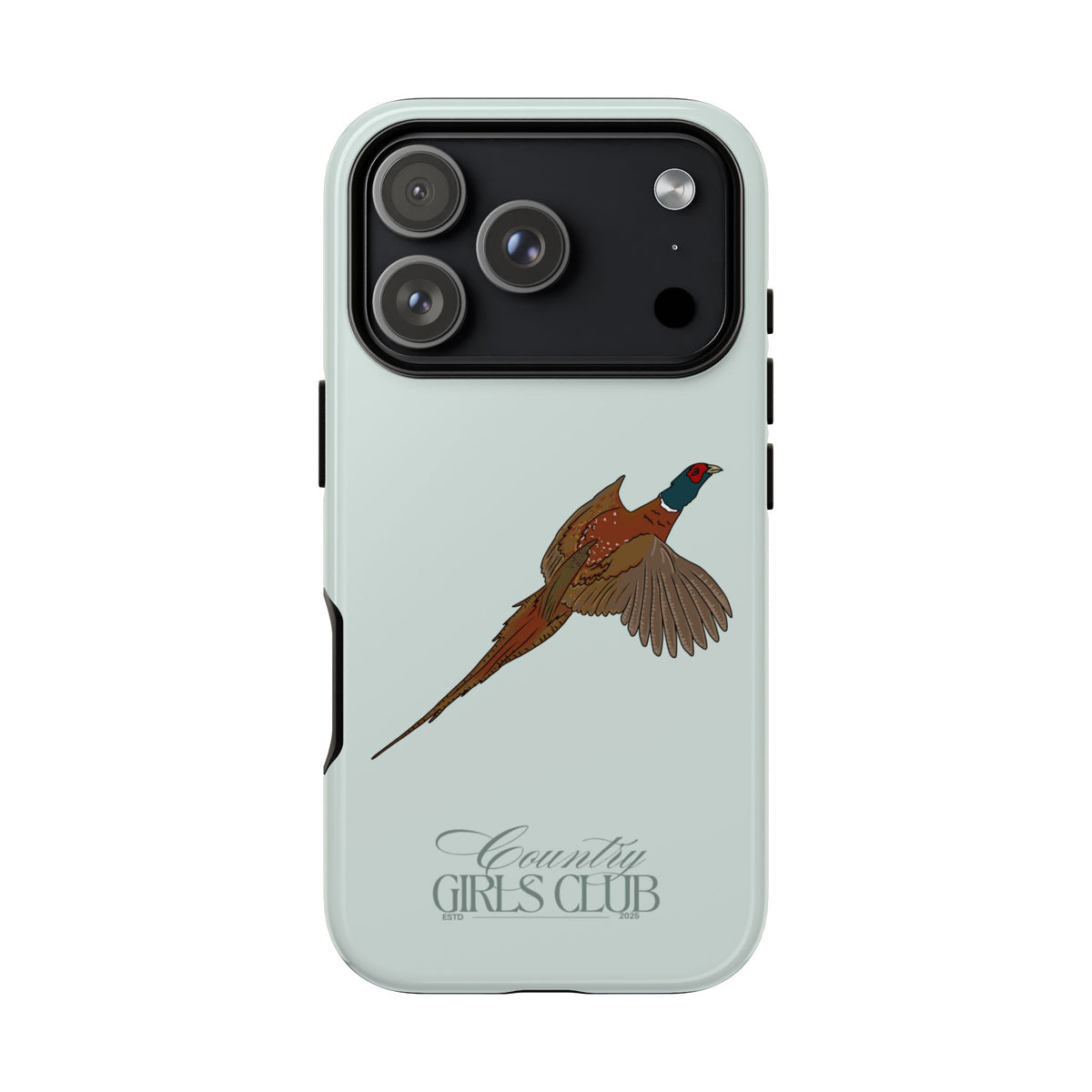 Duck Egg Blue 'Girls Pheasant' Case  | CGC x Country Cases