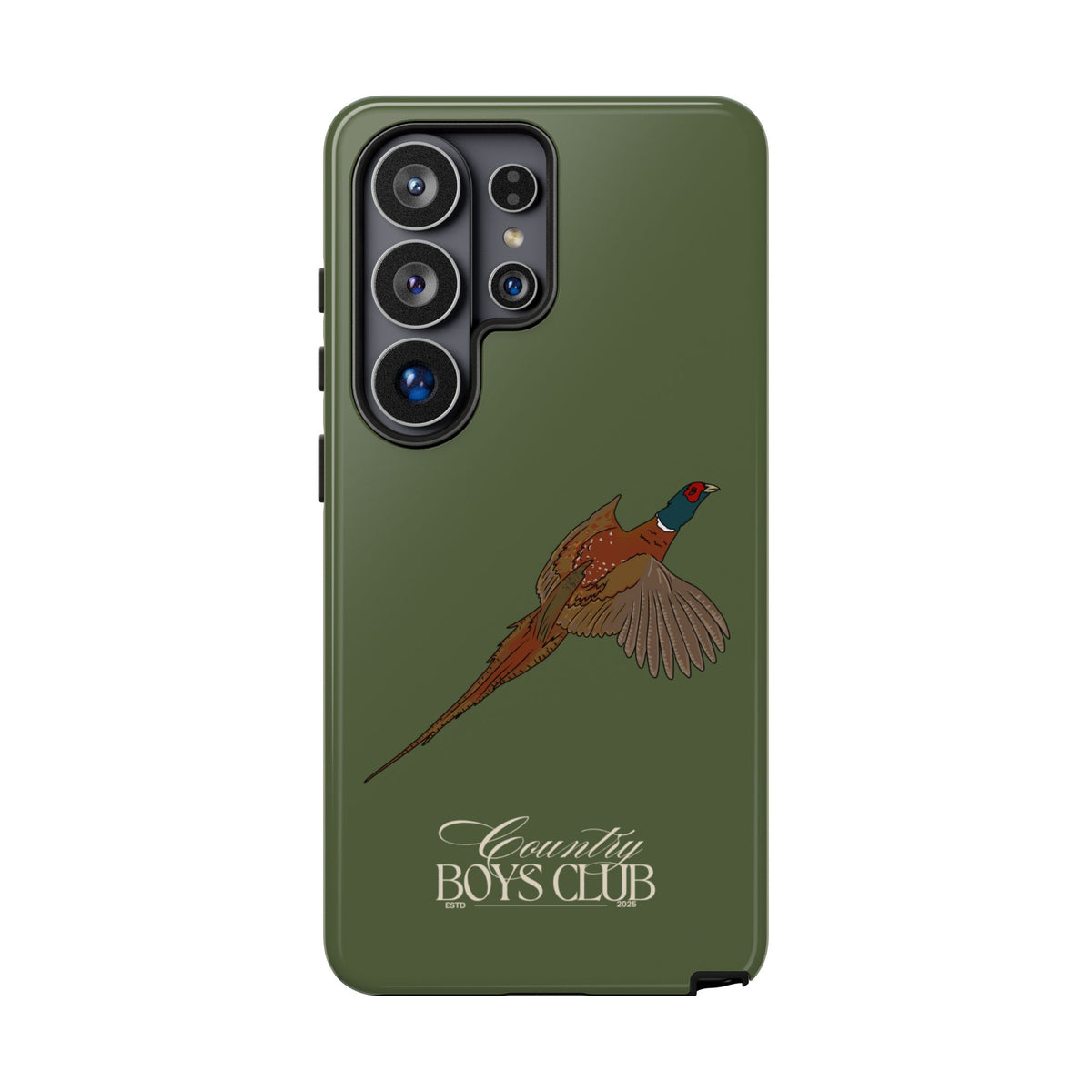 Green Country Boys Club Pheasant Case  | CGC x Country Cases