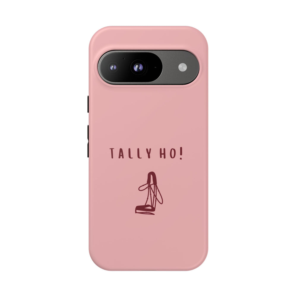Pink & Burgundy 'Tally Ho!' (Bridle)