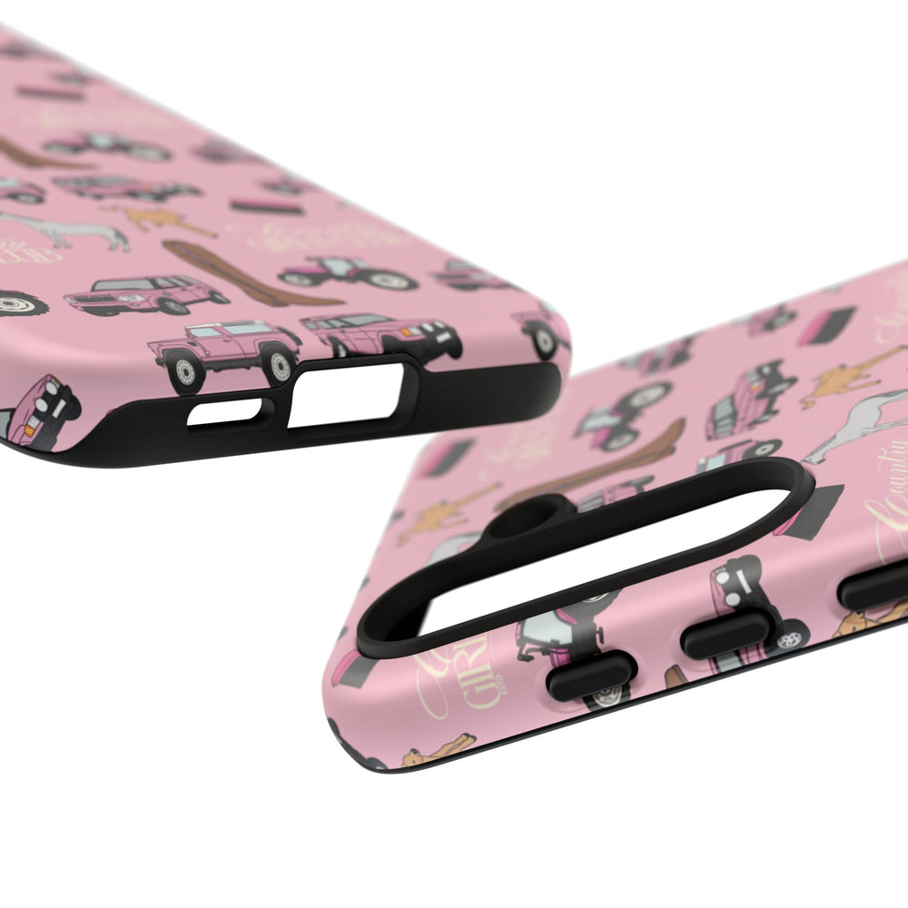 Pink Country Girls Club x Country Cases Android Phone Case