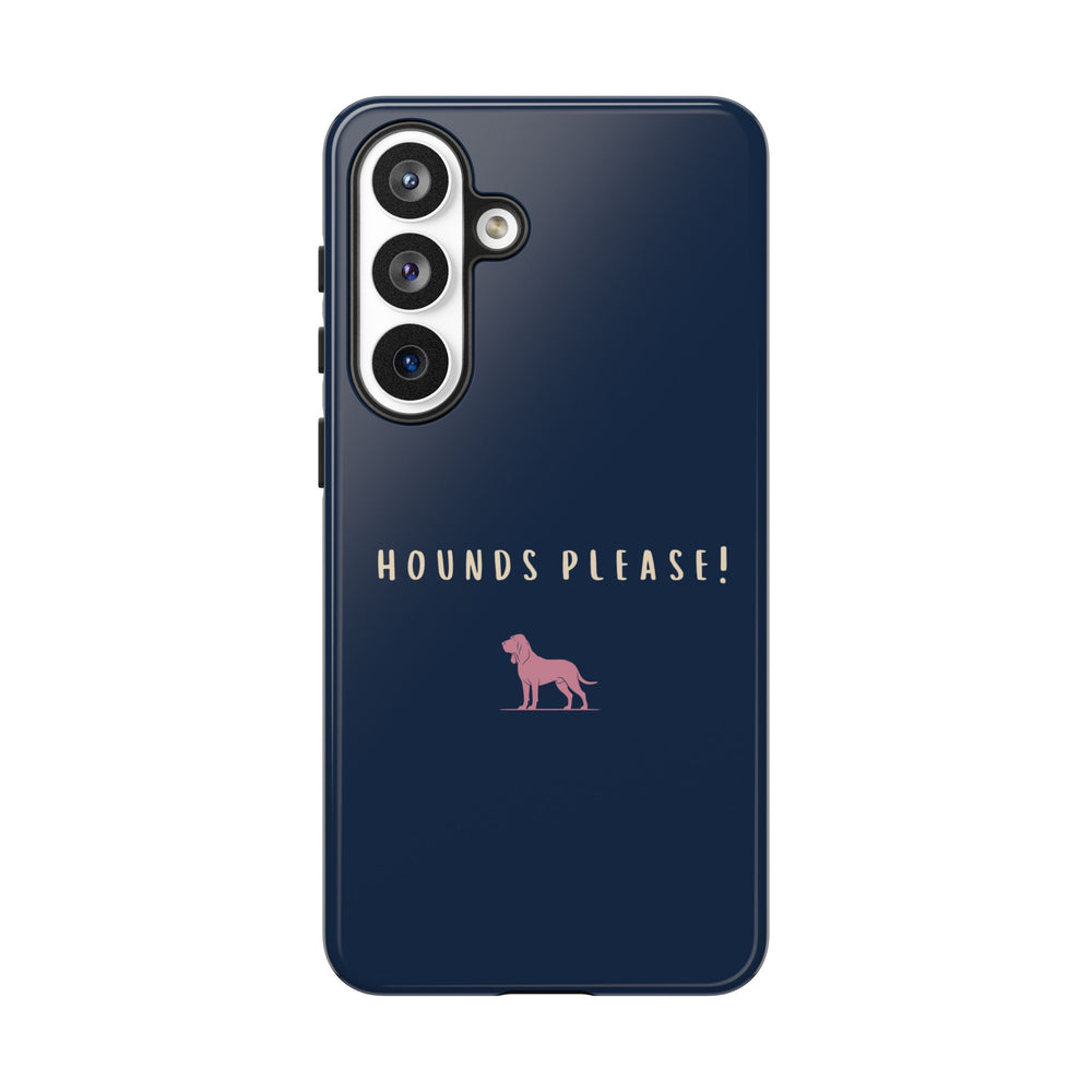 Navy & Pink 'Hounds Please' Case