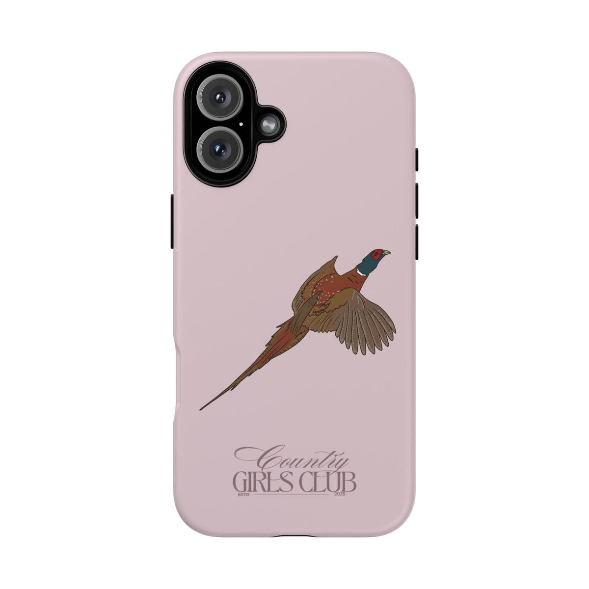 Dusty Rose 'Girls Pheasant' Case  | CGC x Country Cases