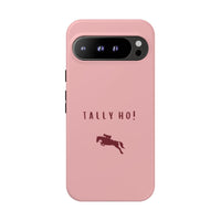 Pink & Burgundy 'Tally Ho!' (Horse) Case