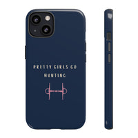 Navy & Pink 'Pretty Girls Go Hunting' (Snaffle)