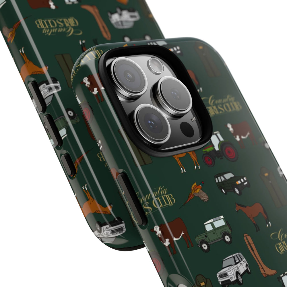 Green Country Girls Club x Country Cases iPhone Case