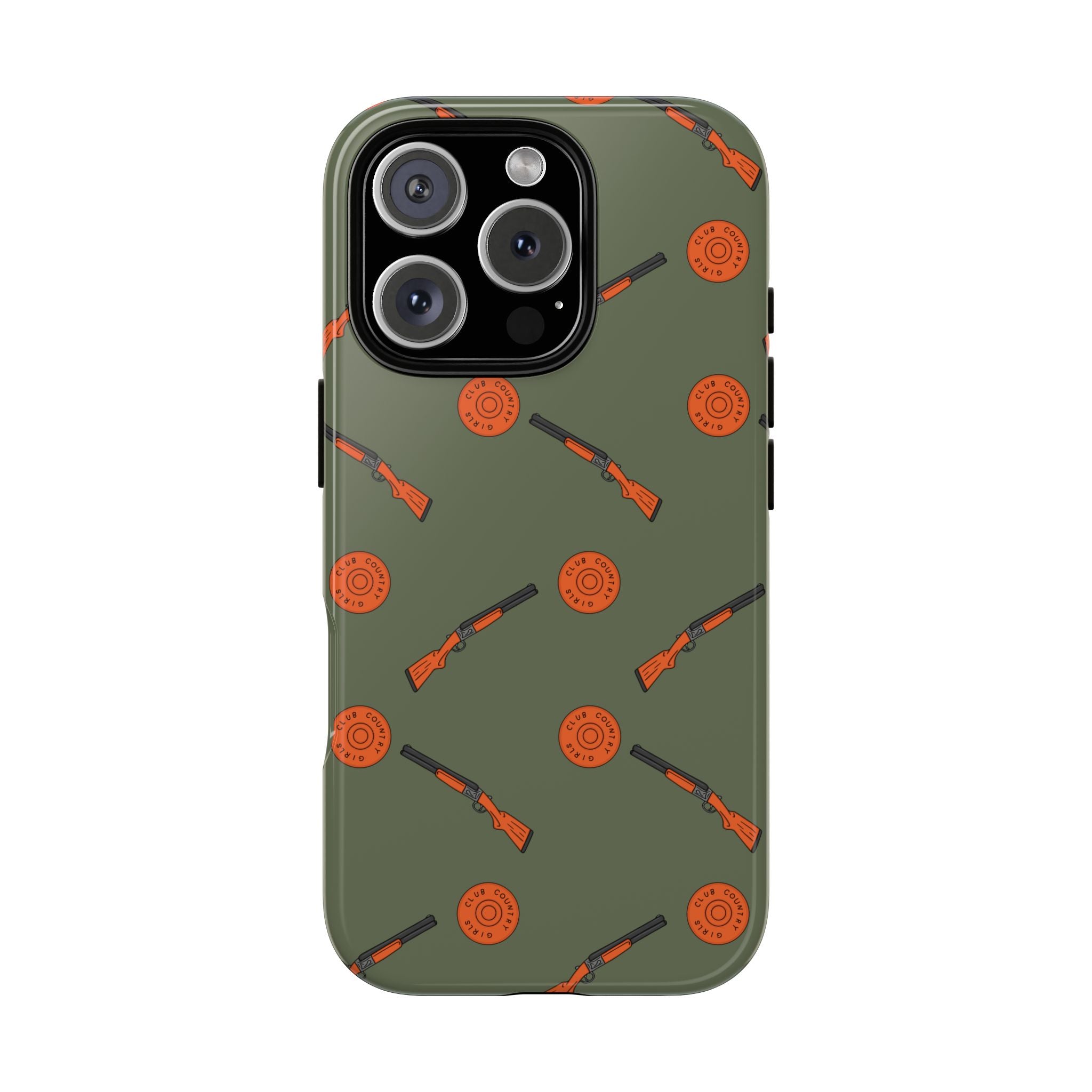Green 'Shooting Season' iPhone Case  | CGC x Country Cases